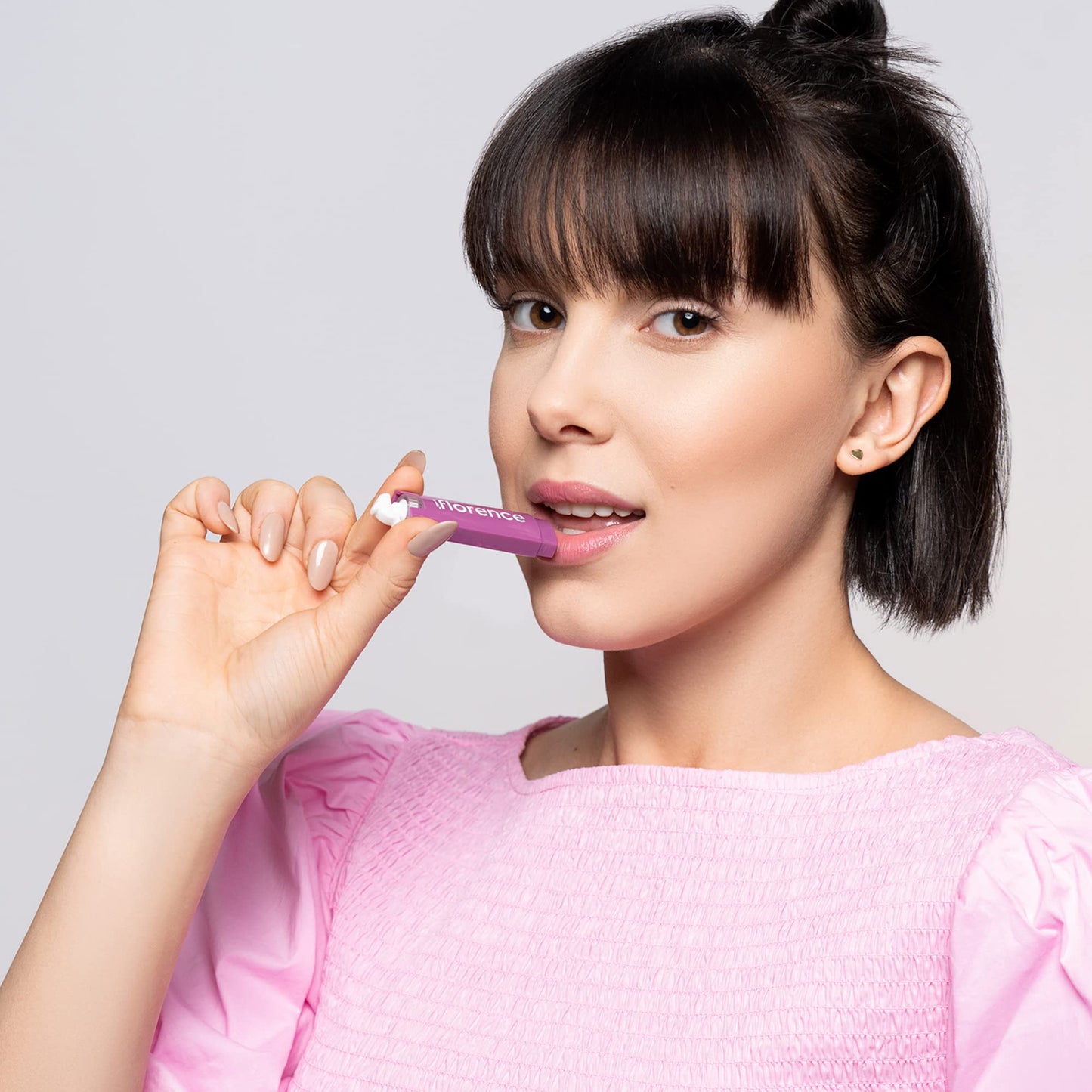 florence by mills Oh Whale! Tinted Lip Balm, Dragonfruit & Grape (Purple), 0.15 oz/ 4.5g Beauty and Personal Care florence by mills