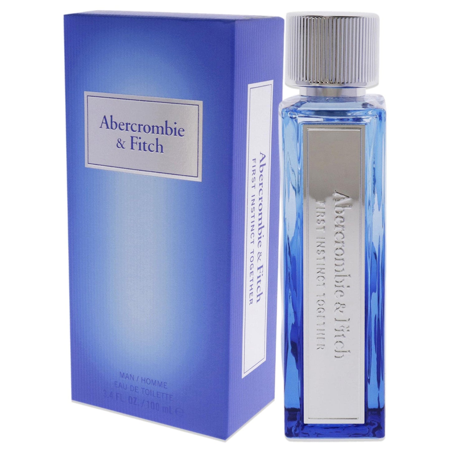 Abercrombie & Fitch First Instinct Together Men EDT Spray 3.4 oz, (ABEPFM018) Beauty & Personal Care Abercrombie & Fitch