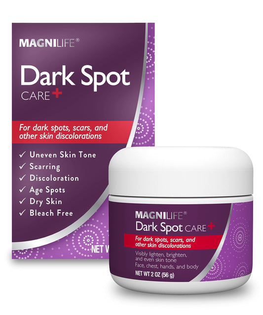 MagniLife Dark Spot Care, 2 oz, No Bleach Formula for Pigmentation, Liver Spots, Scars, Discoloration & Uneven Skin Tone, With Bearberry & Licorice Beauty and Personal Care MagniLife Default Title