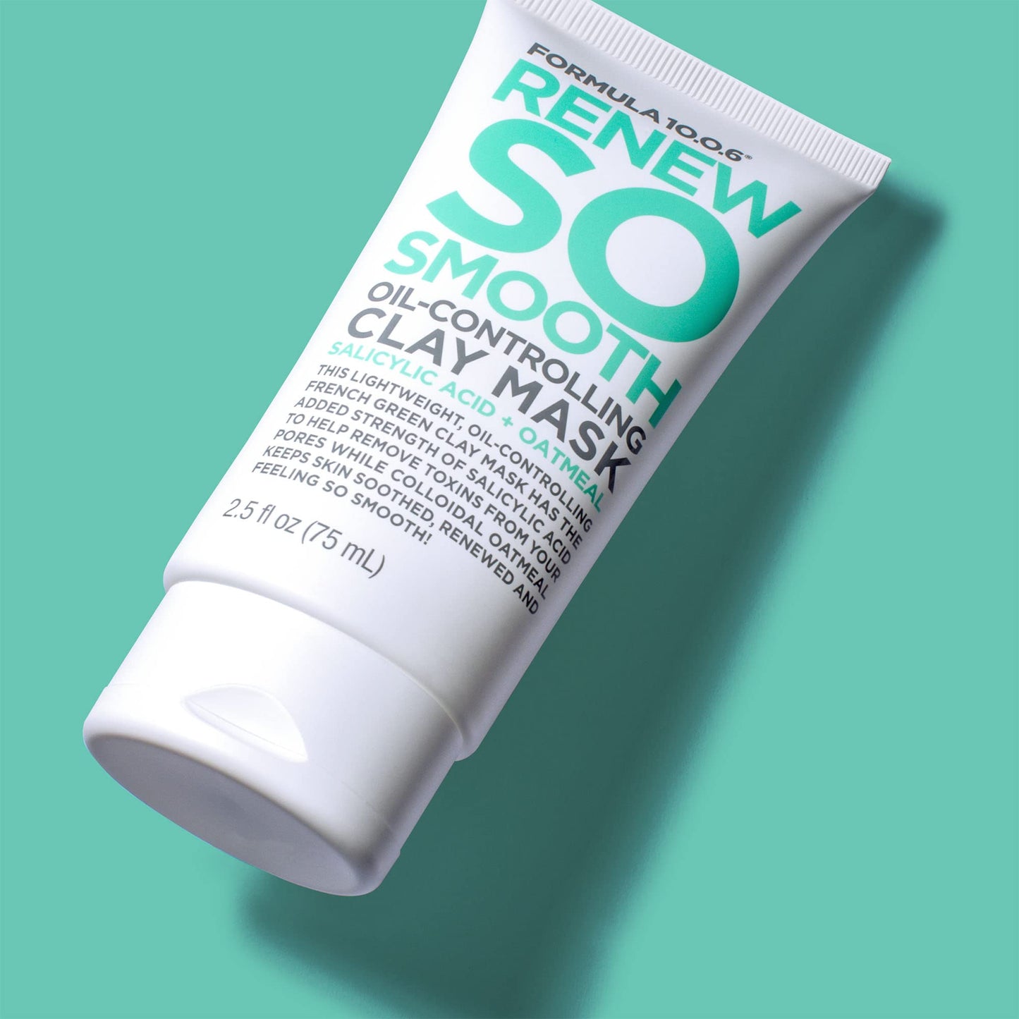 FORMULA 10.0.6 - Renew So Smooth Oil-Controlling Clay Mask 2.54 fl oz (75ml) Beauty & Personal Care FORMULA 10.0.6