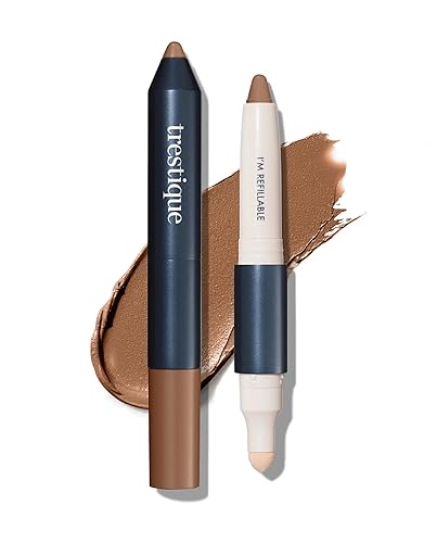 Trestique Concealer Crayon, Refillable Under Eye Concealer With Built-In Blending Sponge, Sustainable Clean Beauty Makeup Beauty & Personal Care TRE'STIQUE