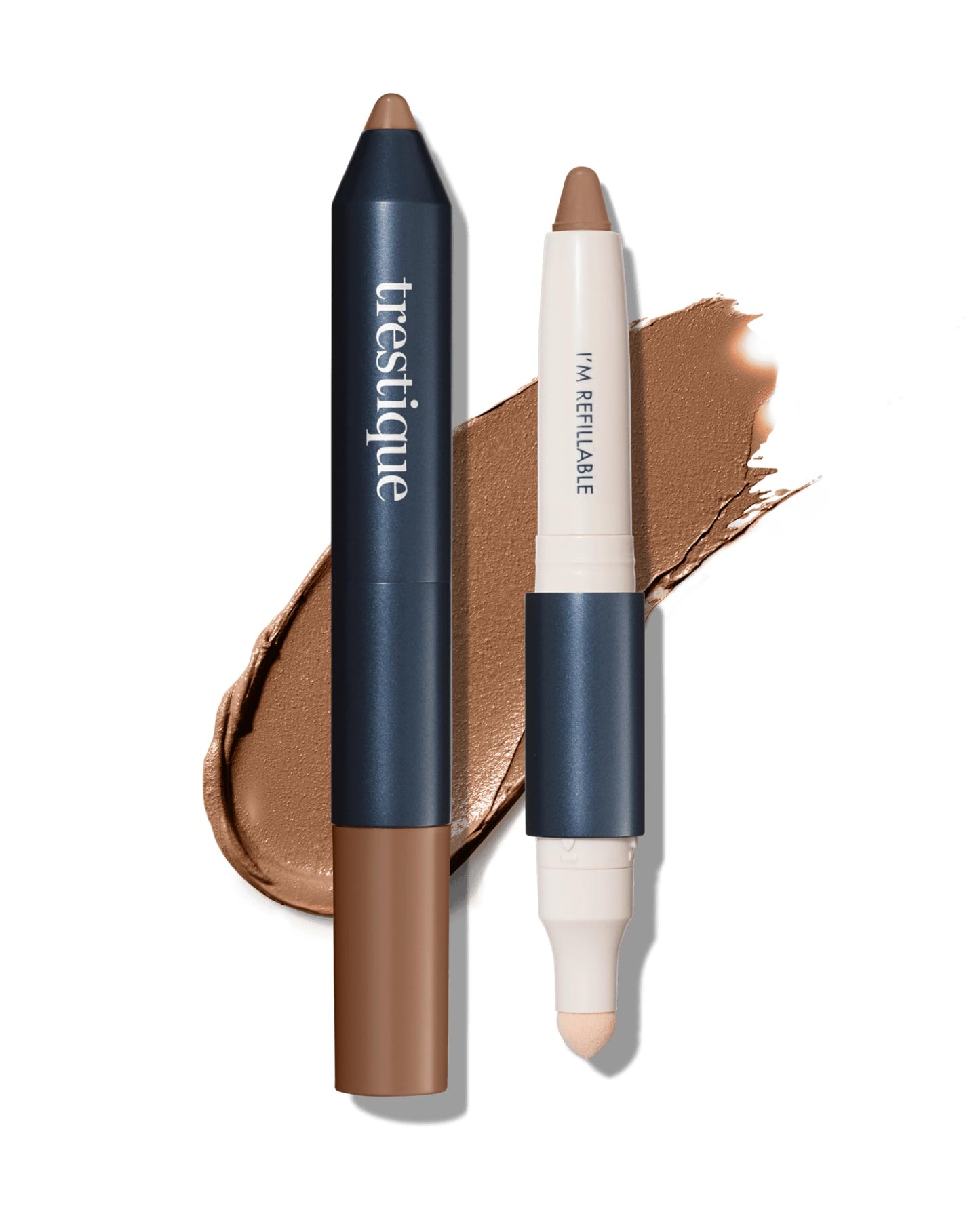 Trestique Concealer Crayon, Refillable Under Eye Concealer With Built-In Blending Sponge, Sustainable Clean Beauty Makeup Beauty & Personal Care TRE'STIQUE