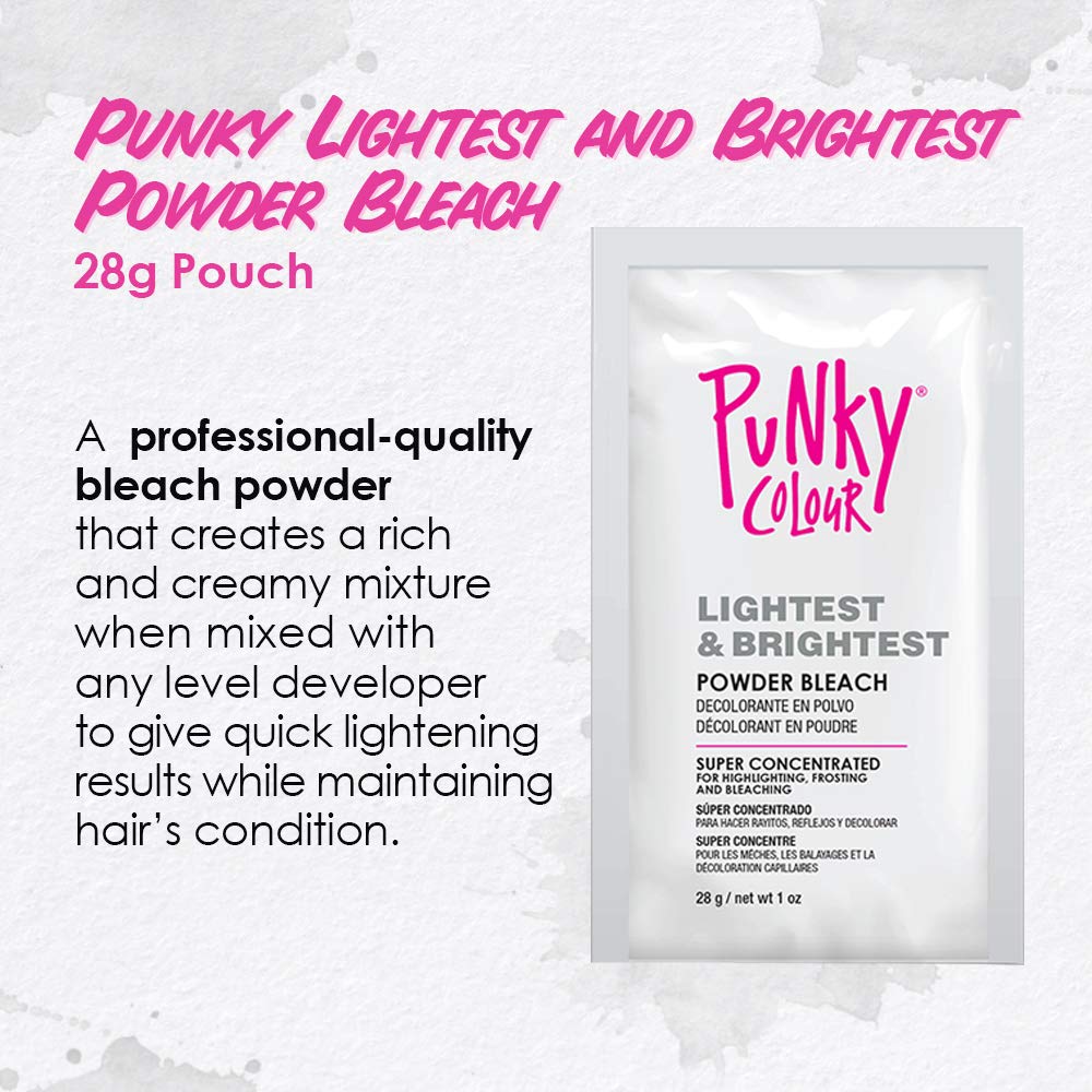 jerome russell Powder Bleach Pouch Beauty & Personal Care Punky