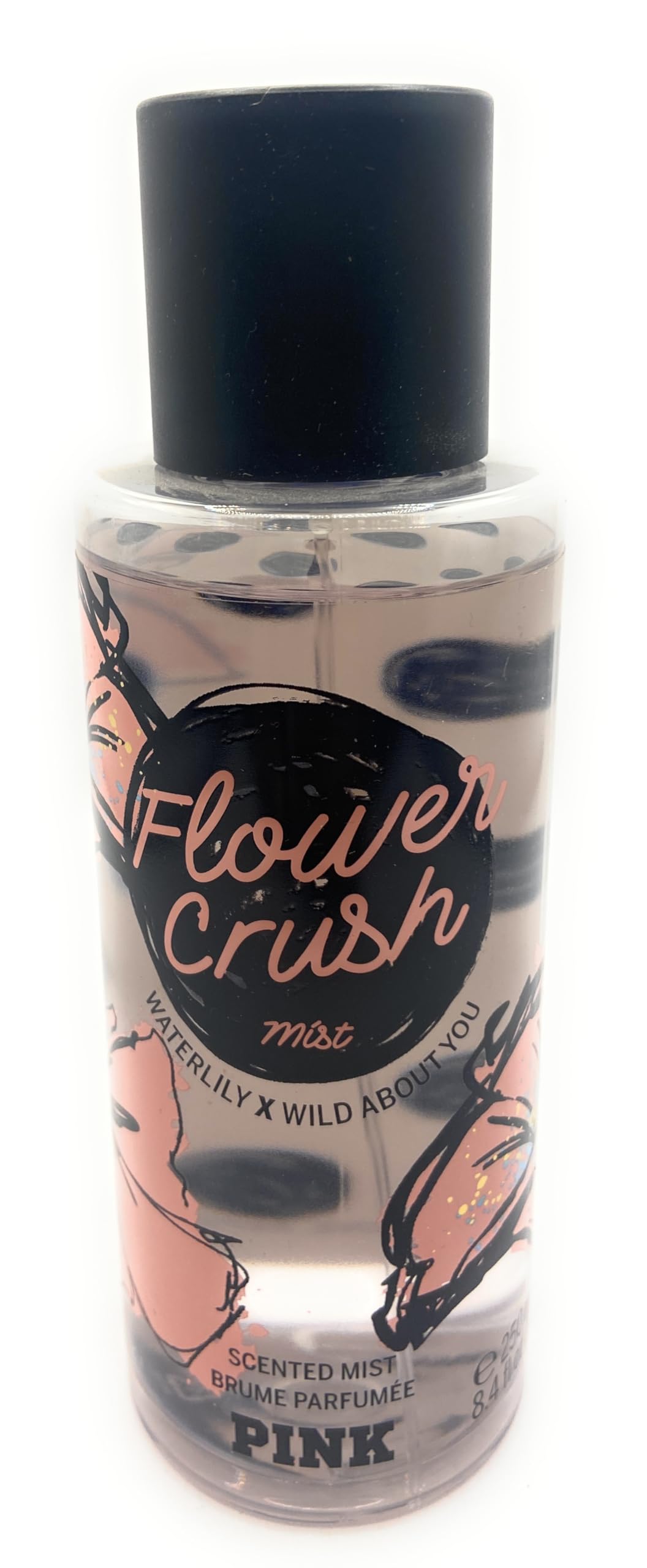 Victoria's Secret Pink Flower Crush Fragrance Body Mist 8.4 Fluid Ounce Spray