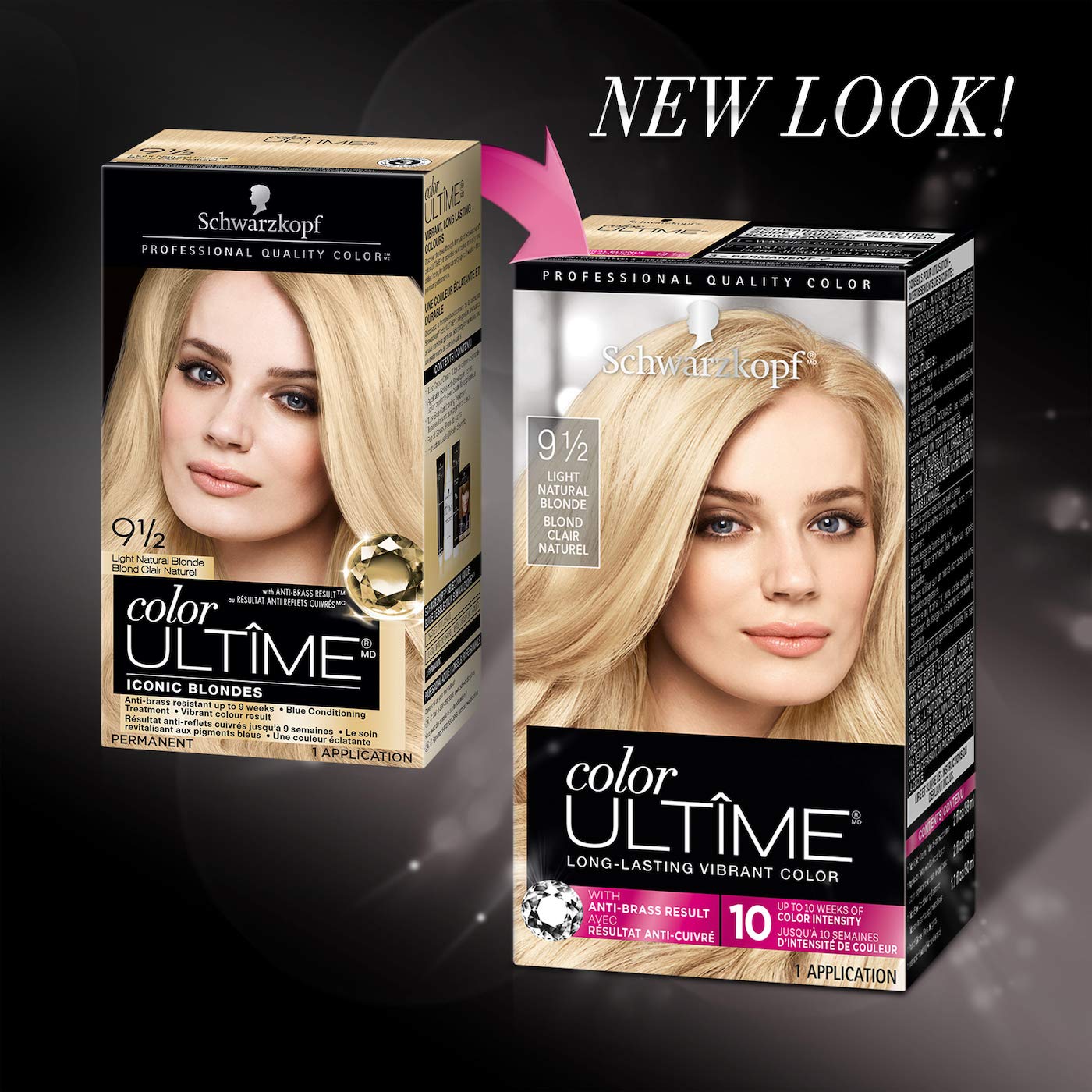 Schwarzkopf Ultime Hair Color Cream, Light Natural Blonde, 9.5, 2.03 Ounces Beauty & Personal Care Schwarzkopf