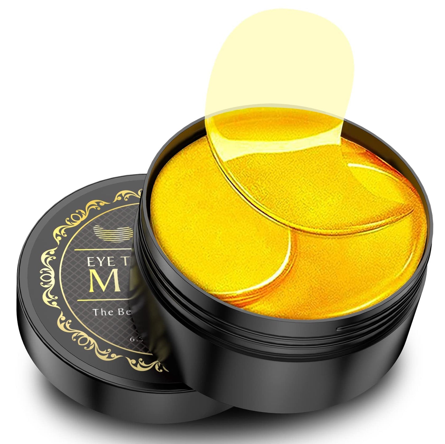 NAZANO 24K Gold Under Eye Patches - 60 Pack for Puffy Eyes, Dark Circles, Bags & Wrinkles with Collagen & Hyaluronic Acid - Eye Care Pads for Daily Beauty & Personal Care NAZANO