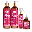 Difeel Rice Water Hair Care 4PC Shampoo & Conditioner Deep Conditioning Set - Includes 33.8oz Shampoo, 33.8oz Conditioner, 8oz Leave in & 7.1oz Hair Beauty & Personal Care Difeel