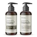 Aquableu Advanced Therapy Anti-Thinning Rosemary Oil Shampoo & Conditioner Set - Infused with 14 All-Natural Ingredients for Volume, Strength Beauty & Personal Care Aquableu