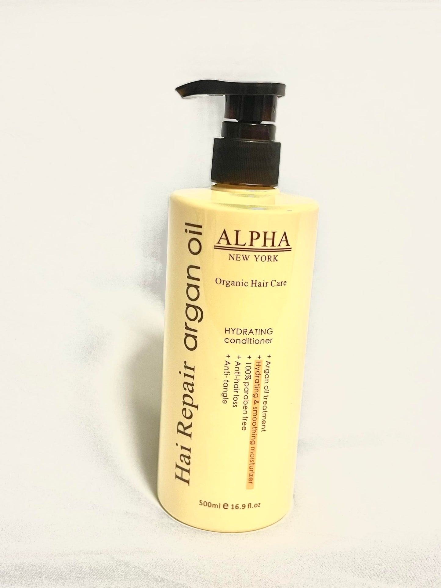 Alpha New York Moroccan Argan Oil Shampoo and Conditioner Set, 16.9 fl oz, Hydrating Hair Care Beauty & Personal Care ALPHA NEW YORK