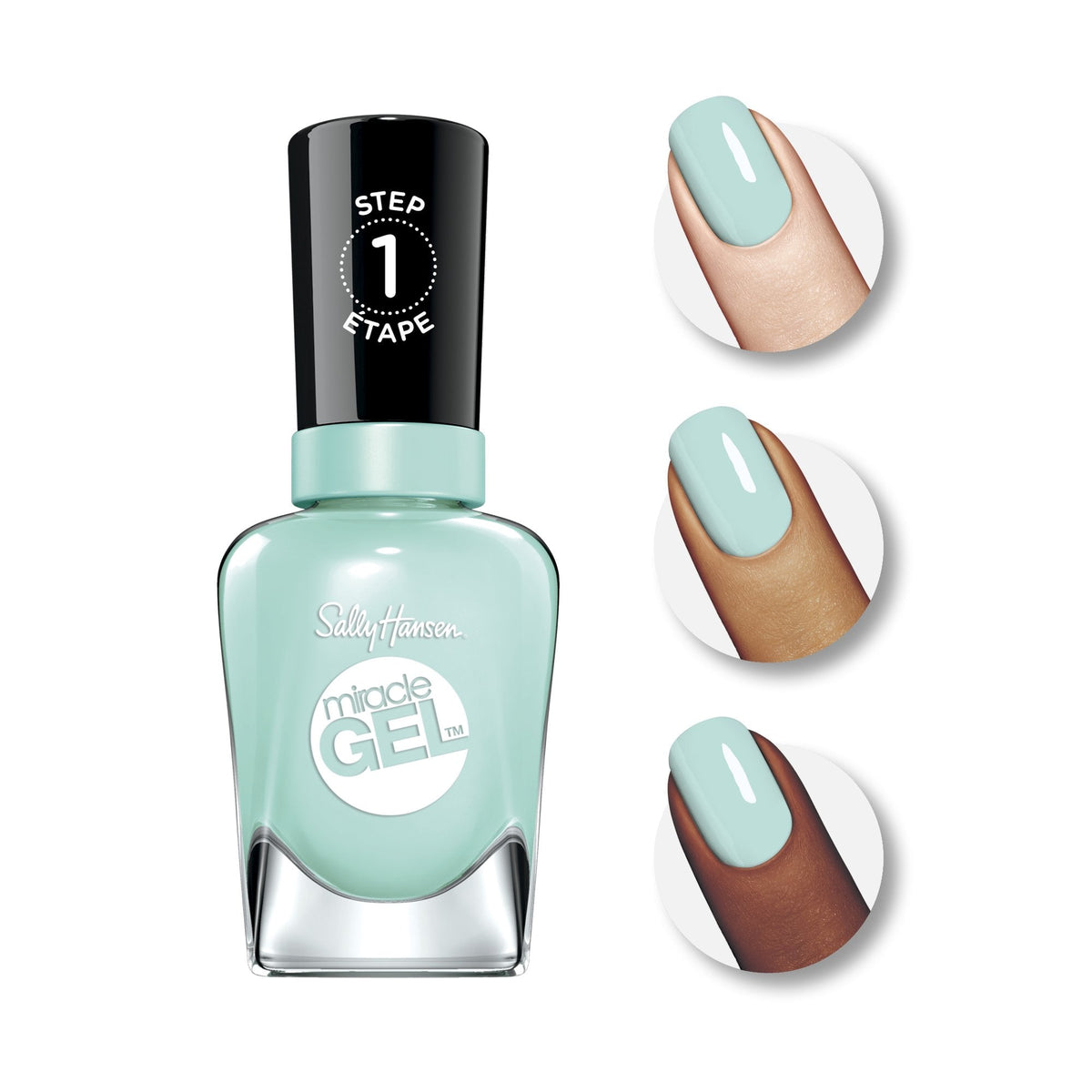 Sally Hansen Miracle Gel Nail Polish, Shade B Girl 699 (Packaging May Vary) Beauty & Personal Care Sally Hansen