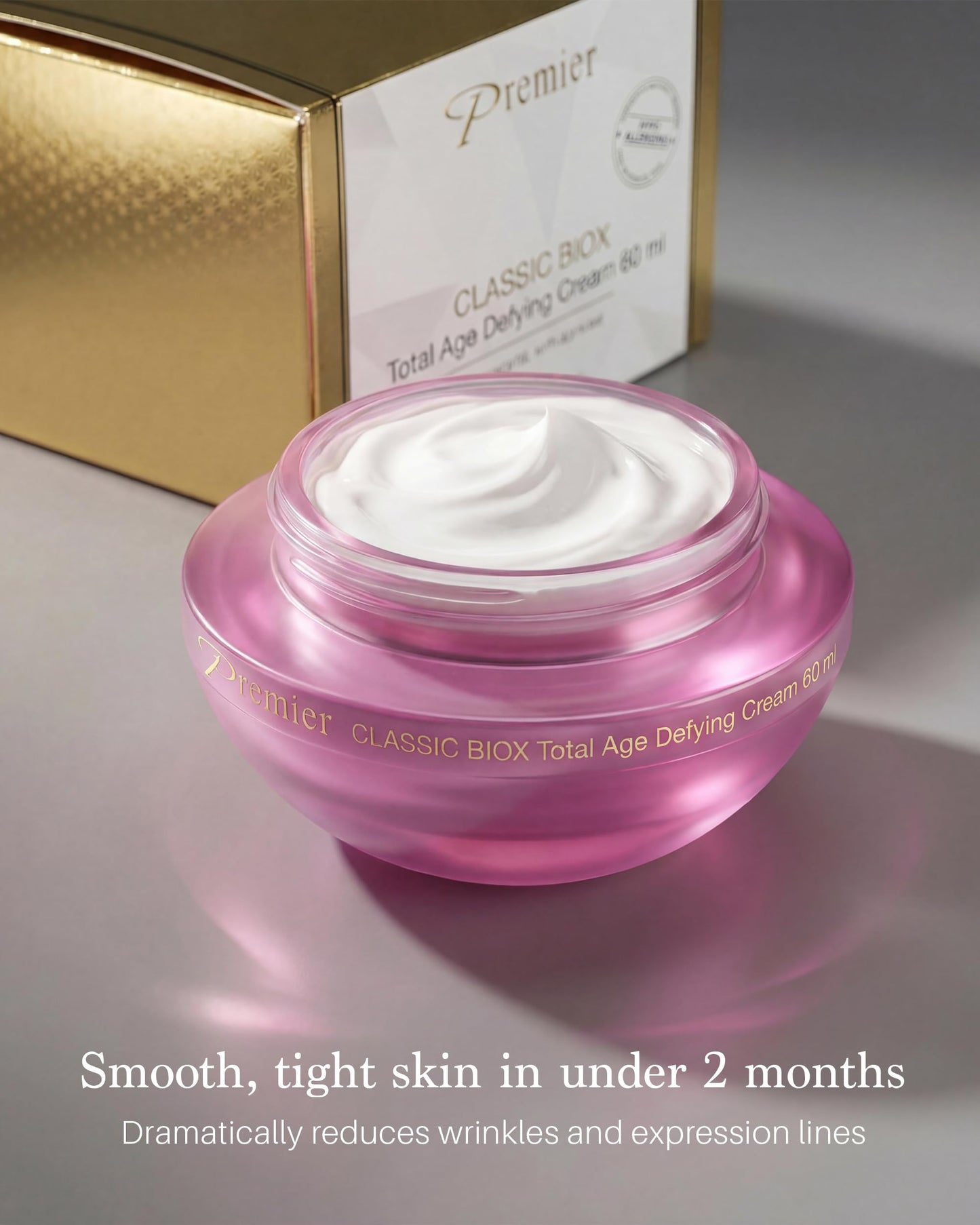 Premier Dead Sea BIOX total age defying cream, face moisturizer, Anti Aging face Cream, Intensive Wrinkle cream firming skin care, Classic collection Beauty & Personal Care Premier