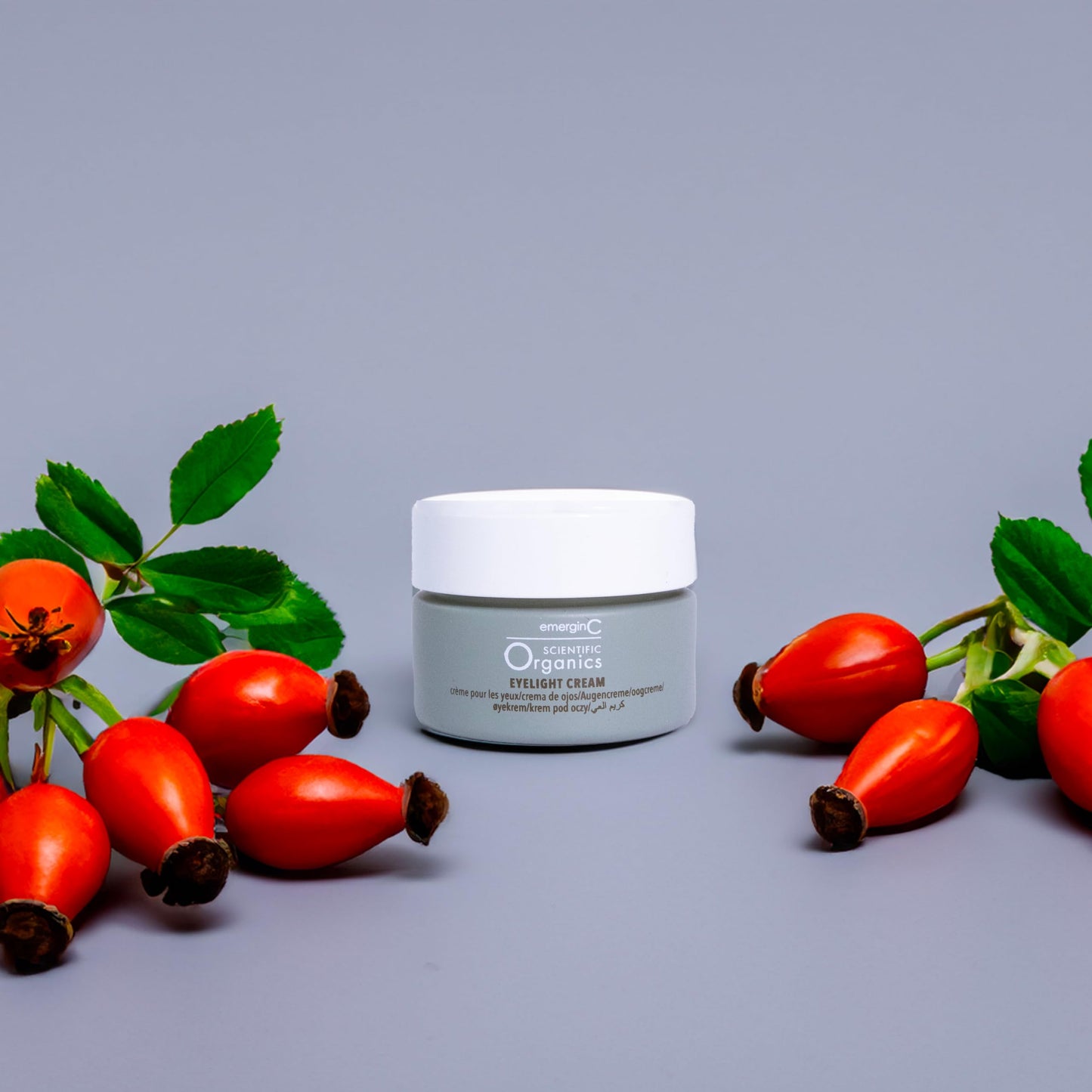 emerginC Scientific Organics Eyelight Cream - Stem Cell Eye Cream with Antioxidants - Anti-Aging Eye Cream Targets Dark Under-Eye Circles for Visible Beauty & Personal Care emergin C