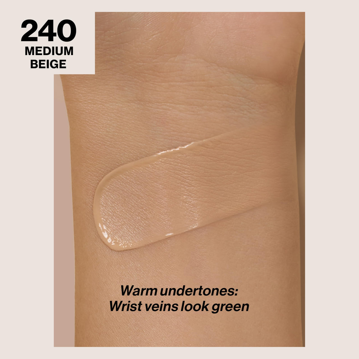 Revlon Liquid Foundation, ColorStay Face Makeup for Combination & Oily Skin, SPF 15, Medium-Full Coverage with Matte Finish, 240 Medium Beige, 1 Fl Oz Beauty & Personal Care REVLON
