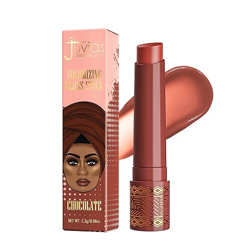 Juvia's Place Volumizing Gloss Stick - Chocolate - Shiny Luscious Lips with Nourshing Hydration, Plumping, Lip Plumper, Plumping Lip Balm, Hydrating Beauty & Personal Care Juvia's Place
