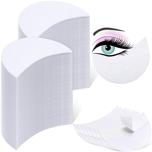 600 Pieces Eyeshadow Pad Shield Eyeshadow Patches White Eyeshadow Stencils Under Eye Pads Prevent Makeup Residue for Eyelash Extensions Lip Makeup Beauty & Personal Care Zhanmai