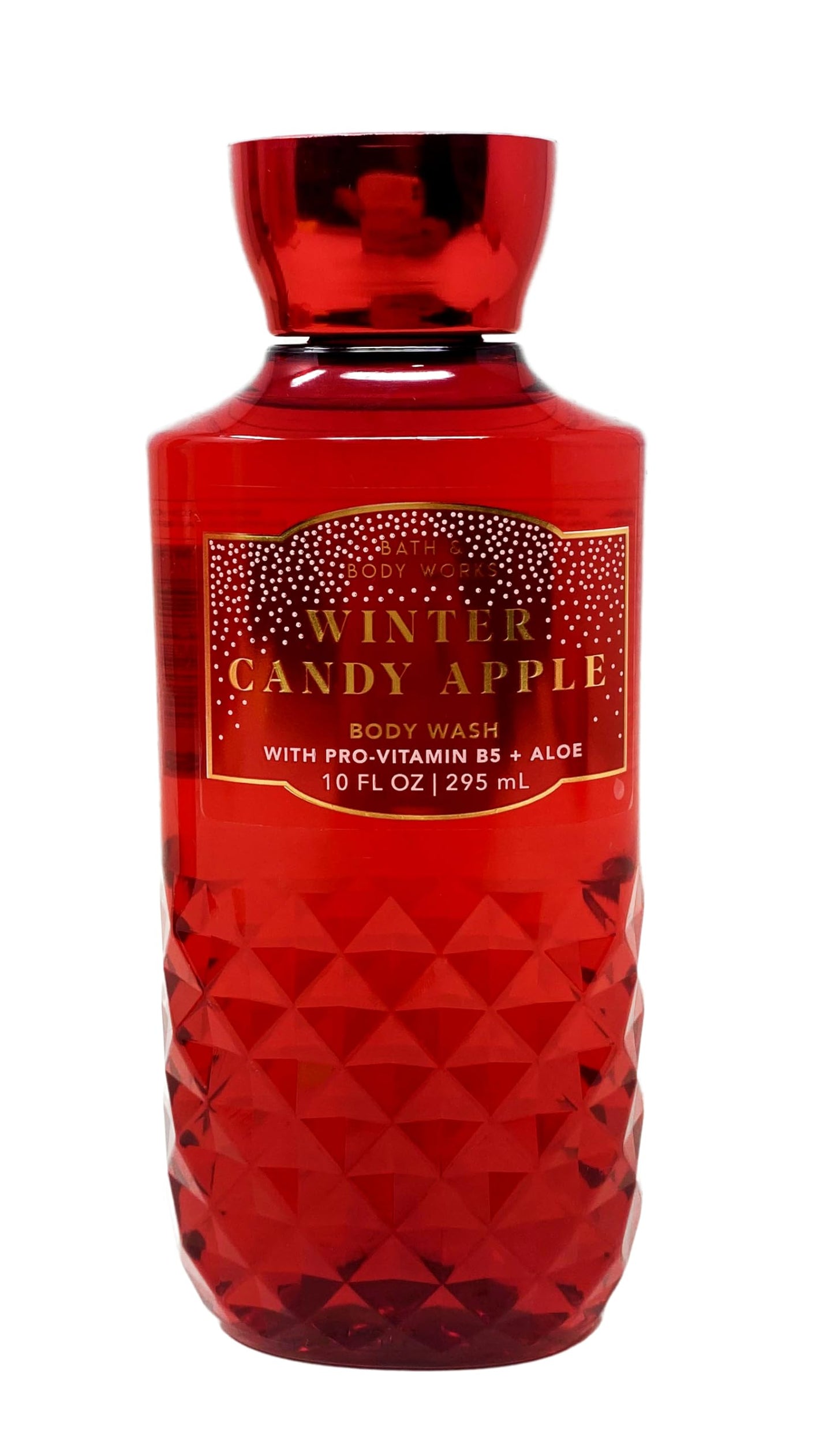 Bath & Body Works Winter Candy Apple Gift Bag Set - Fine Fragrance Mist, Body Cream, Body Wash and Hand Cream With a Himalayan Salts Springs Sample Beauty and Personal Care Bath & Body Works