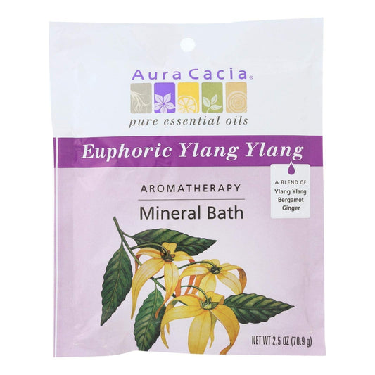 Aura Cacia Mnrl Bath Euphoric Ylang 2.5 Oz Beauty and Personal Care Aura Cacia
