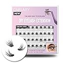Lash Clusters, DIY Eyelash Extension, Reusable Individual Lash Clusters, 3D Effect Wispy C Curl False Eyelashes for Home Eyelash Extensions Beauty & Personal Care WONSIS