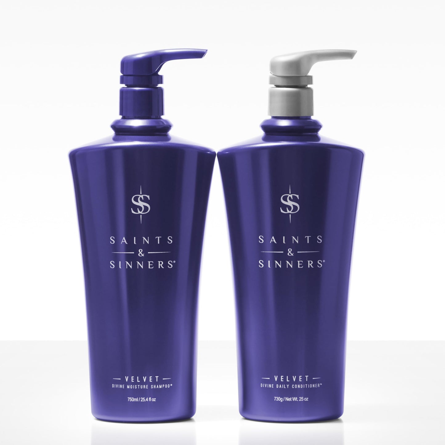 Saints & Sinners Velvet Duo (750ml) for Dry, Damaged, Color Treated Hair Beauty & Personal Care Saints & Sinners