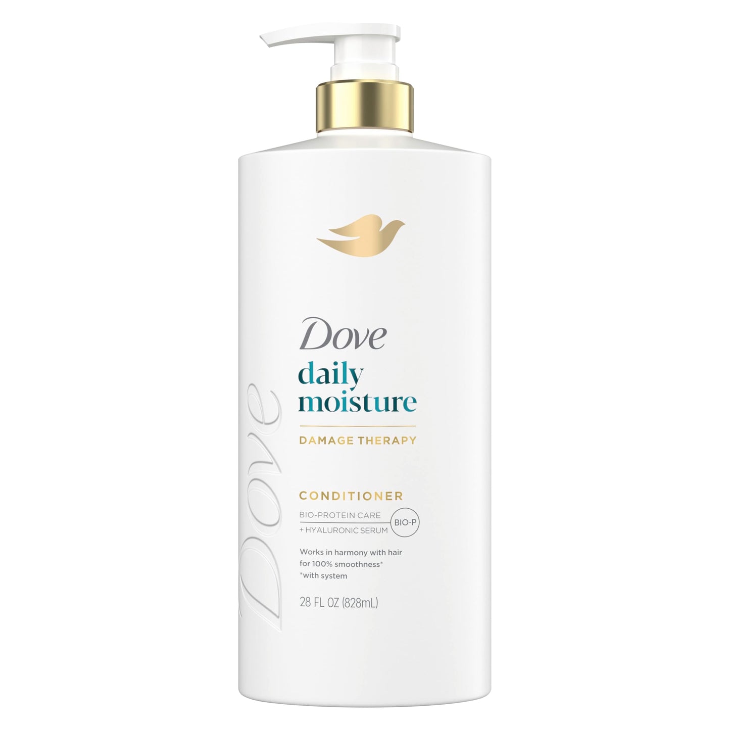Dove Conditioner Daily Moisture for Dry Hair with Bio-Protein Care Technology and Hyaluronic Serum 28 Fl Oz Beauty & Personal Care Dove