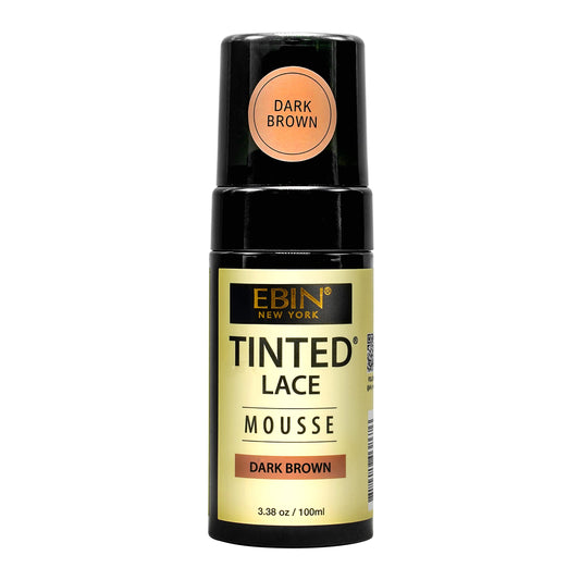 EBIN NEW YORK TINTED LACE MOUSSE - 3.38oz/ 100ml - Dark Brown Beauty & Personal Care EBIN NEW YORK