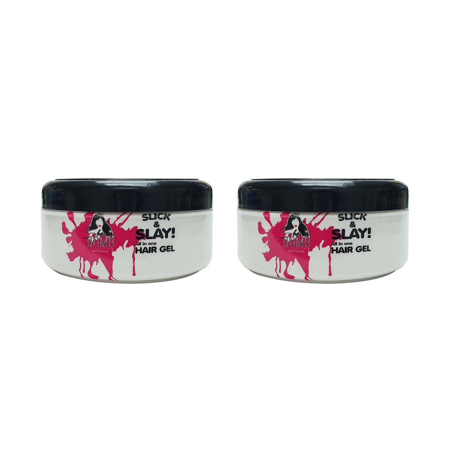 she is bomb collection Slick & Slay All-in-One Hair Gel 5.07 fl. oz. Pack of 2 Beauty & Personal Care she is bomb collection