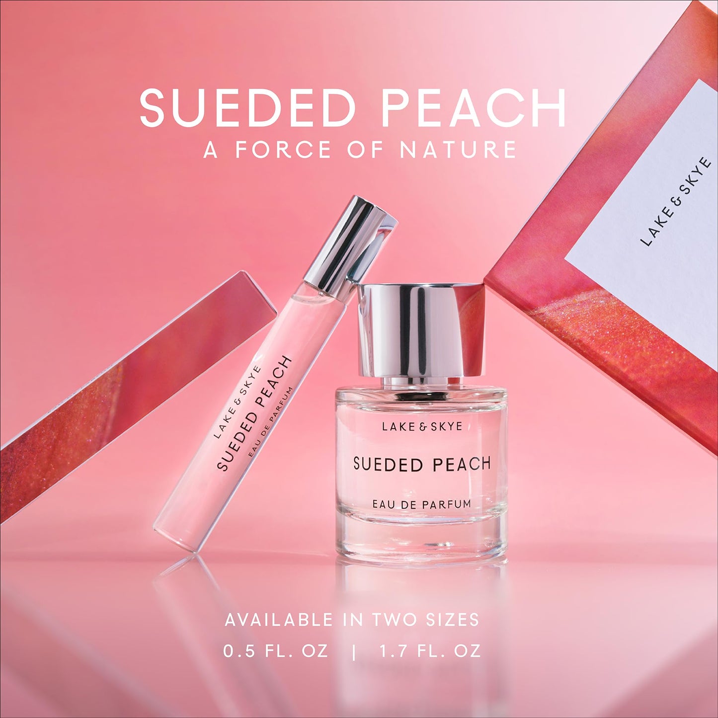 Lake & Skye Sueded Peach Eau de Parfum Purse Spray - 0.5 fl oz/15mL Beauty & Personal Care Lake & Skye