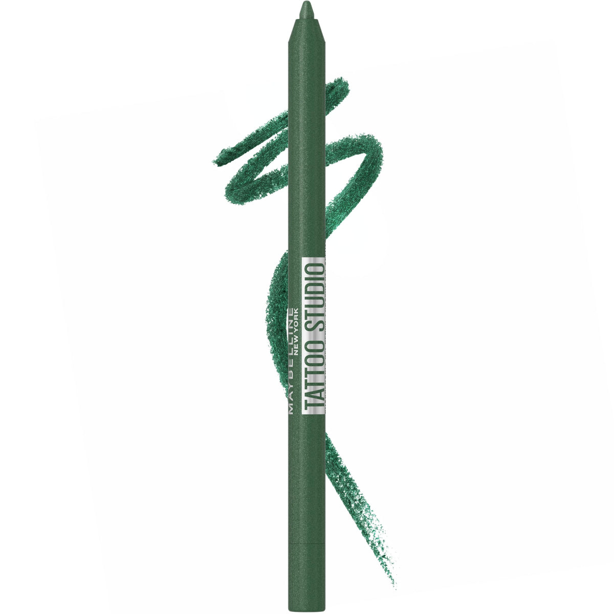 Maybelline Tattoo Studio Sharpenable Gel Pencil Waterproof Eyeliner, Long-Lasting Eyeliner With Smooth Gel Pigments For Up To 36HR Wear, Hunter Green Beauty & Personal Care MAYBELLINE