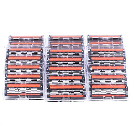 30 Taconic Shave Triple Blade Razor Cartridges for Gillette Atra, Atra Plus, Vector & Contour Razor Handles, Aloe Lubricating Strip for a More Beauty and Personal Care Taconic Shave