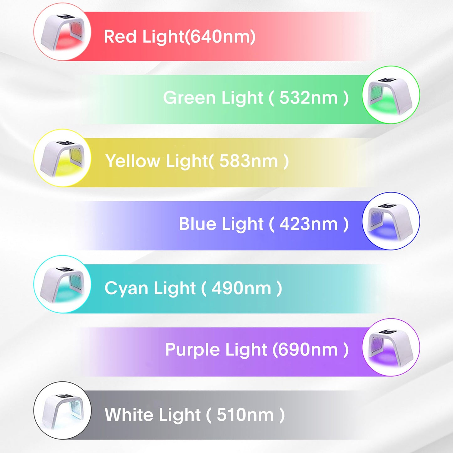 Red-Light-Therapy-for-Face, 7 Color Light Therapy LED Face Mask SPA Equipment Beauty & Personal Care LOUDYKACA