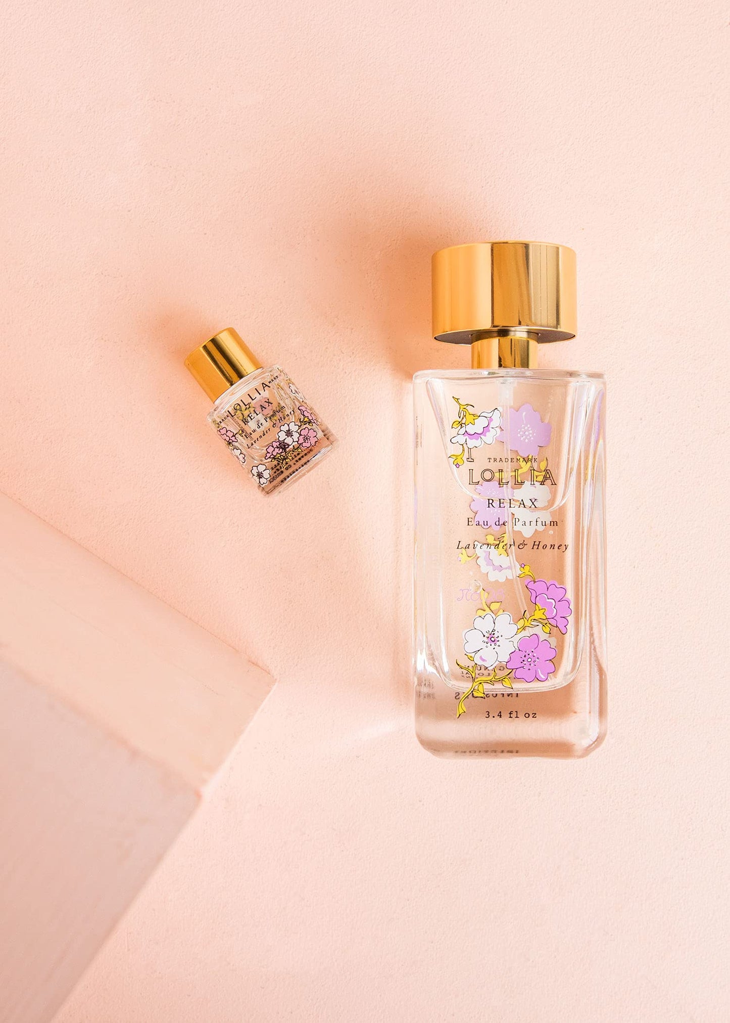 LOLLIA Relax Eau de Parfum Bundle | A Beautifully Captivating Perfume | Sophisticated, Modern Scent Featuring Blushing Fragrance Notes Beauty & Personal Care LOLLIA