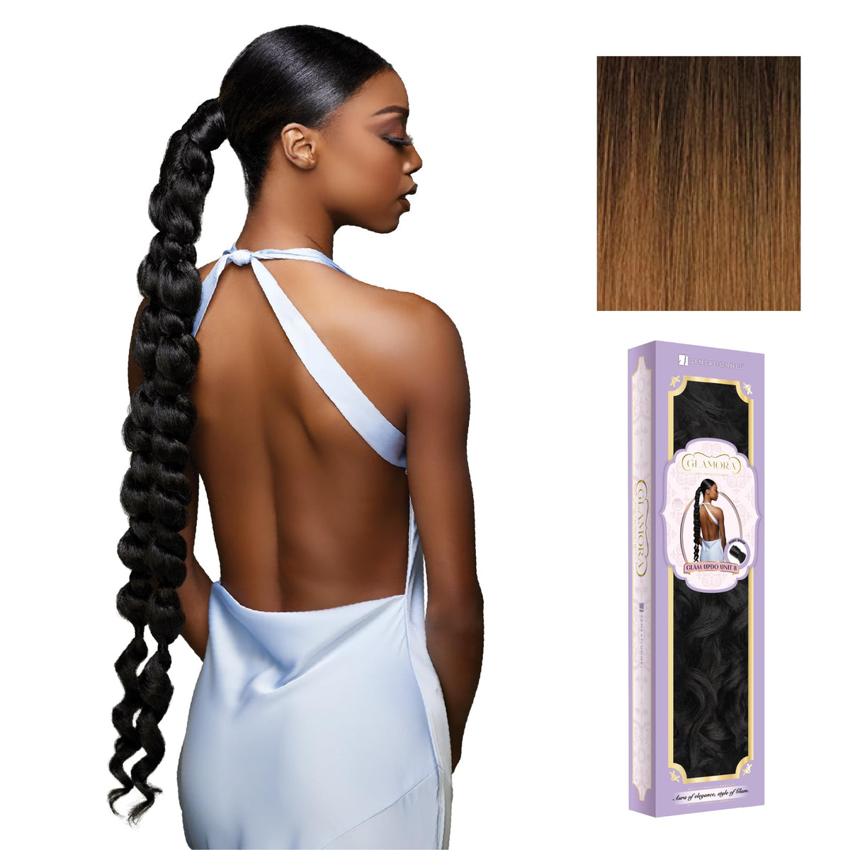 Sensationnel Glamora Glam Updo Hairextension-Unit 8,T2/30