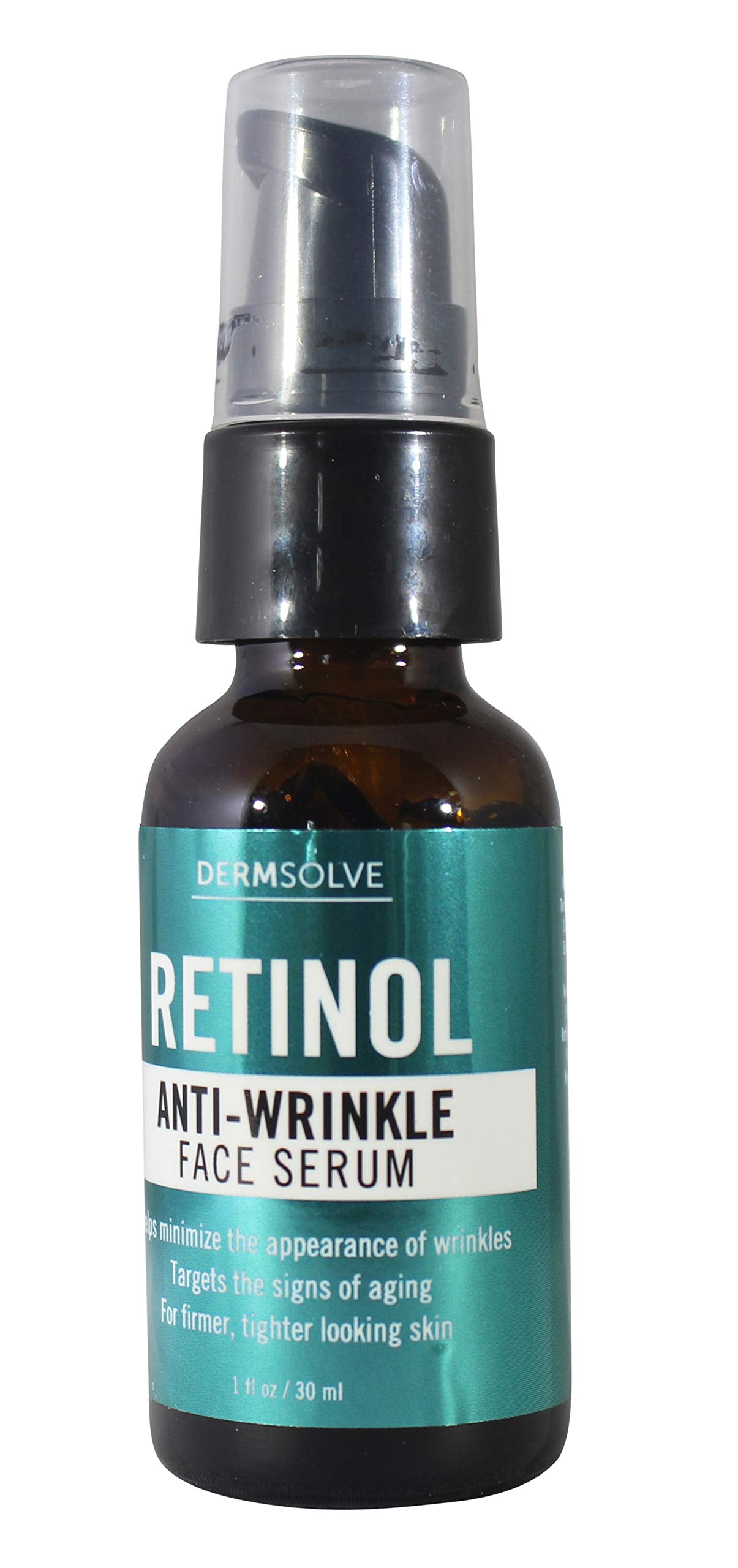 Retinol Anti Wrinkle Face Serum with Hyaluronic Acid and Tamarind Extract 1 Fl oz Beauty & Personal Care Dermsolve