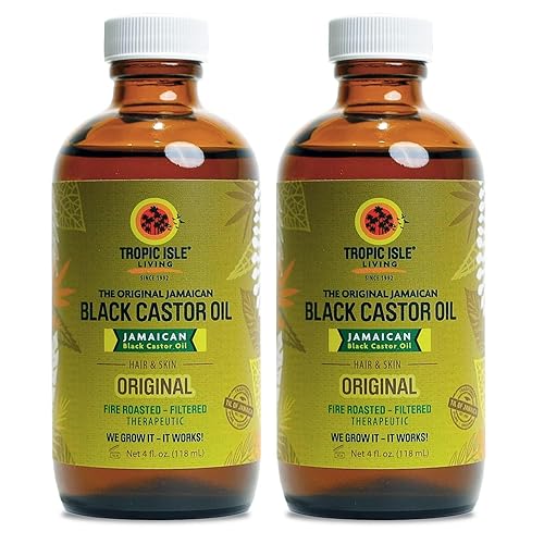Jamaican Black Castor Oil 118ml 'Pack of 2' by Tropic Isle Living Beauty & Personal Care Tropic Isle Living