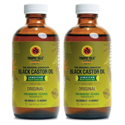 Jamaican Black Castor Oil 118ml 'Pack of 2' by Tropic Isle Living Beauty & Personal Care Tropic Isle Living