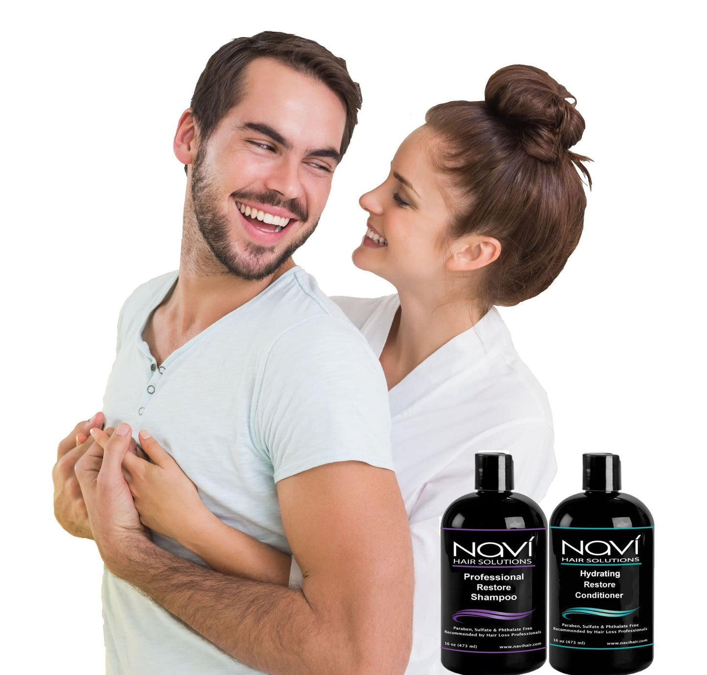 Navi Professional Hair Growth Shampoo and Conditioner Set, DHT Blocker for Thinning Hair and Hair Loss, Sulfate Free and Safe for Color Treated Hair Beauty & Personal Care Navi Hair Solutions
