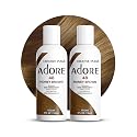 Adore Semi Permanent Hair Color (048 Honey Brown) (2 Pack) | Vegan & Cruelty-Free Brown Hair Dye | No Ammonia, No Peroxide, No Alcohol | 4 Fl Oz Beauty & Personal Care Adore