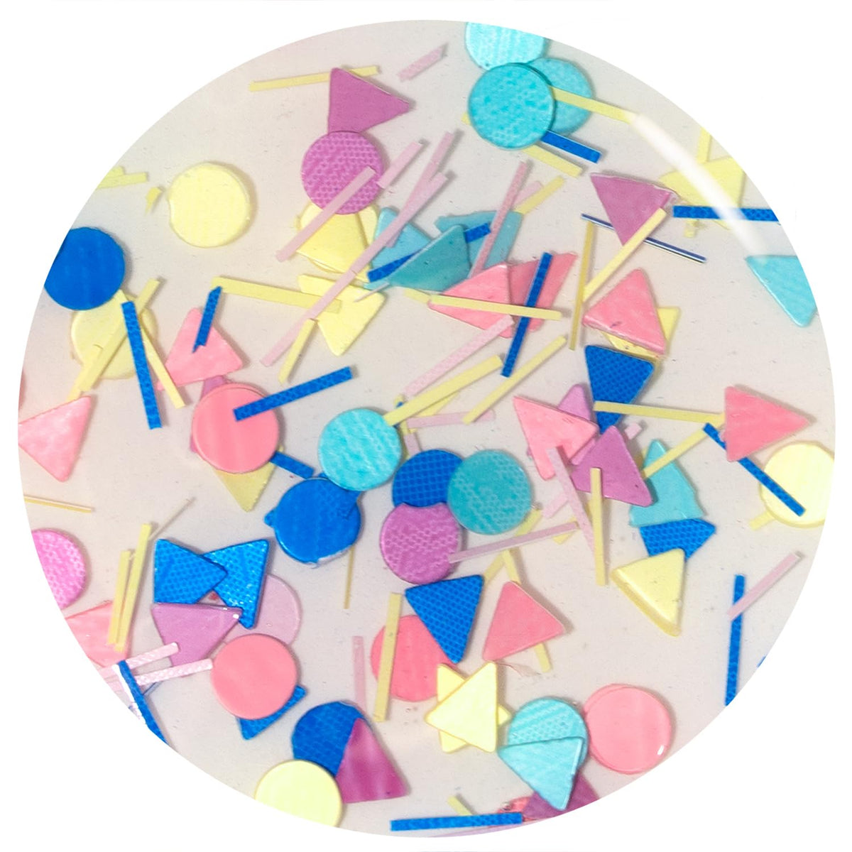 Orly Nail Polish Confetti Topper After School Special | Nostalgic 80s Design Nail Art in a Bottle 0.6fl oz