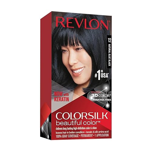 Revlon Colorsilk Beautiful Color, Natural Blue Black [12] 1 ea Beauty & Personal Care REVLON