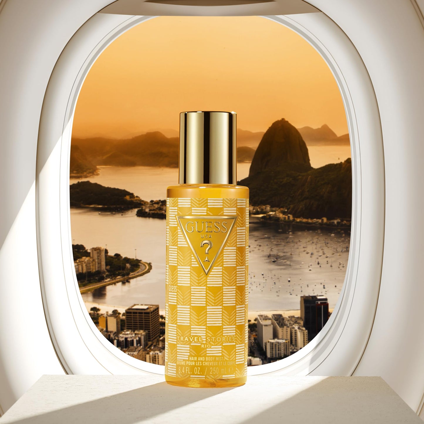GUESS Travel Stories Rio Hair and Body Fragrance Mist for Women 8.4 Fl. Oz. - Vibrant, Joyful, and Radiant Fragrance Spray Beauty & Personal Care GUESS