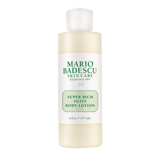 Mario Badescu Super Rich Olive Body Lotion for Dry Skin, Non-Greasy and Creamy Moisturizer Infused with Olive Oil, Ideal for All Skin Types, 6 Fl Oz Beauty & Personal Care Mario Badescu