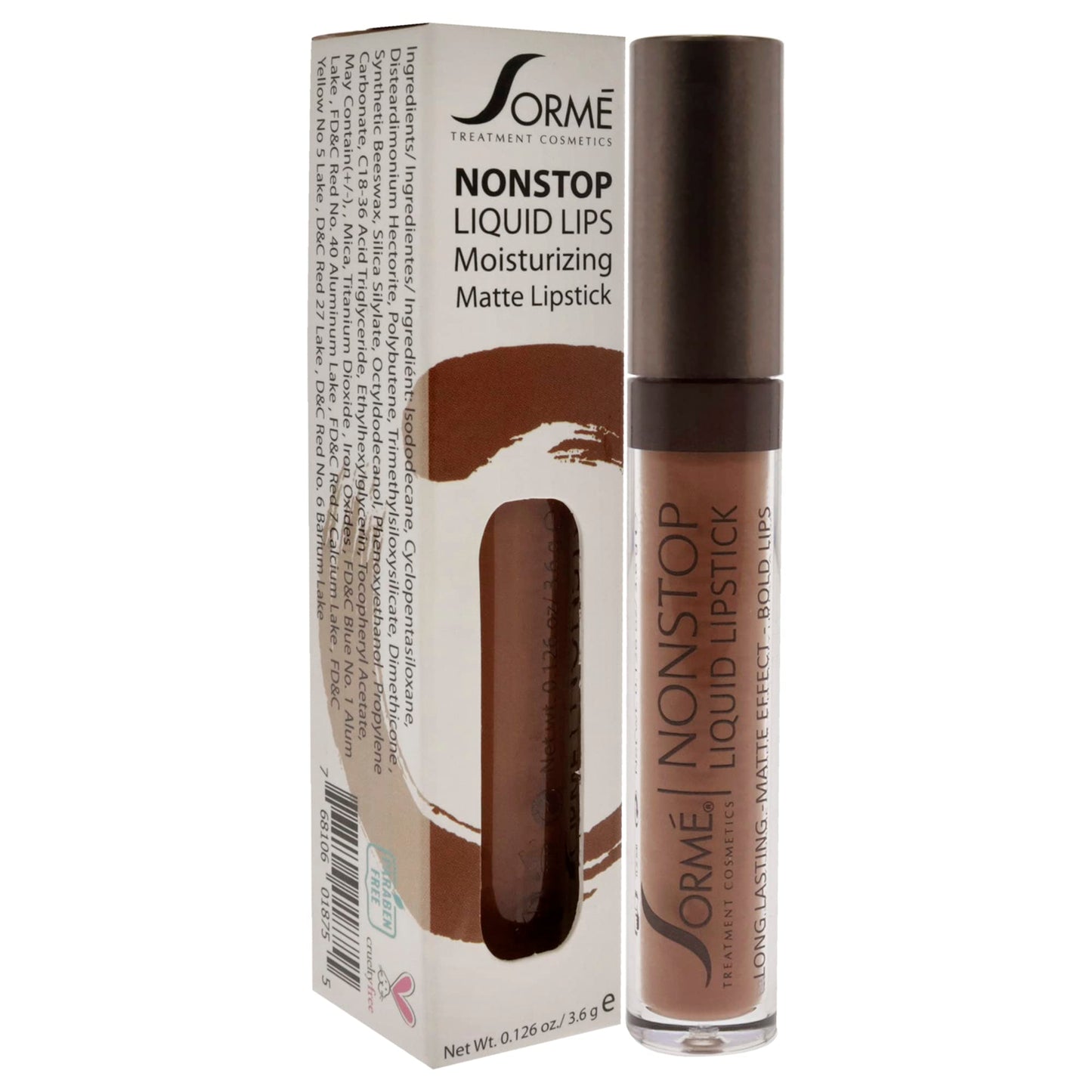 Sorme Cosmetics Nonstop Liquid Lipstick, Ribbon Beauty & Personal Care SORMÉ