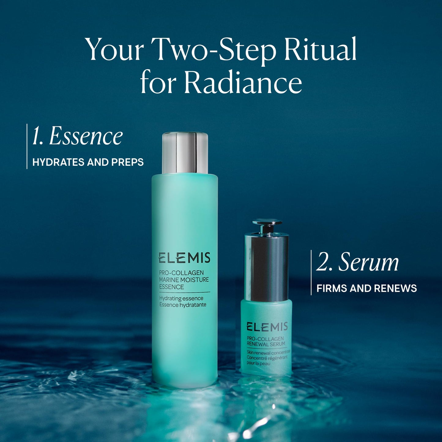 ELEMIS Pro-Collagen Marine Moisture Essence 100ml Hydrating Essence for Smoother, Plumper Skin Beauty & Personal Care ELEMIS