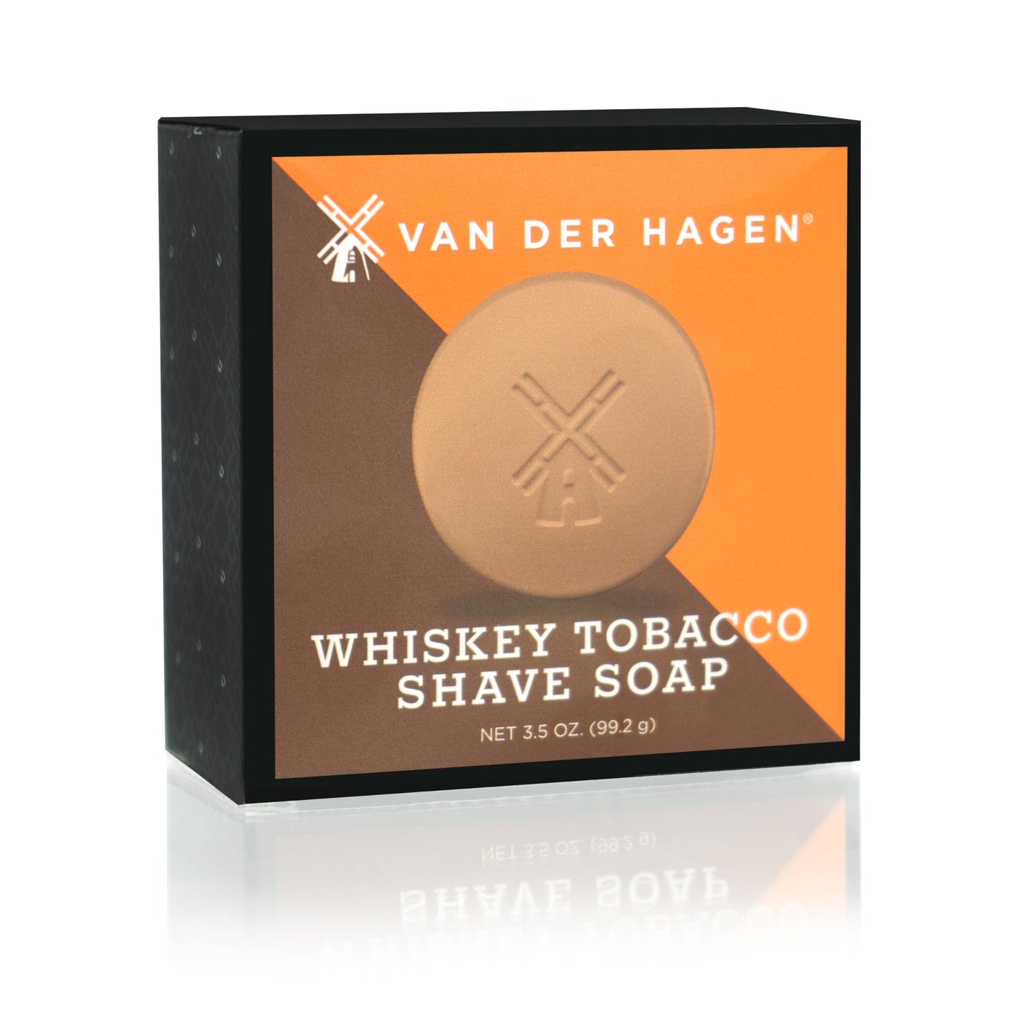 Whiskey Tobacco Shave Soap Beauty and Personal Care Van Der Hagen