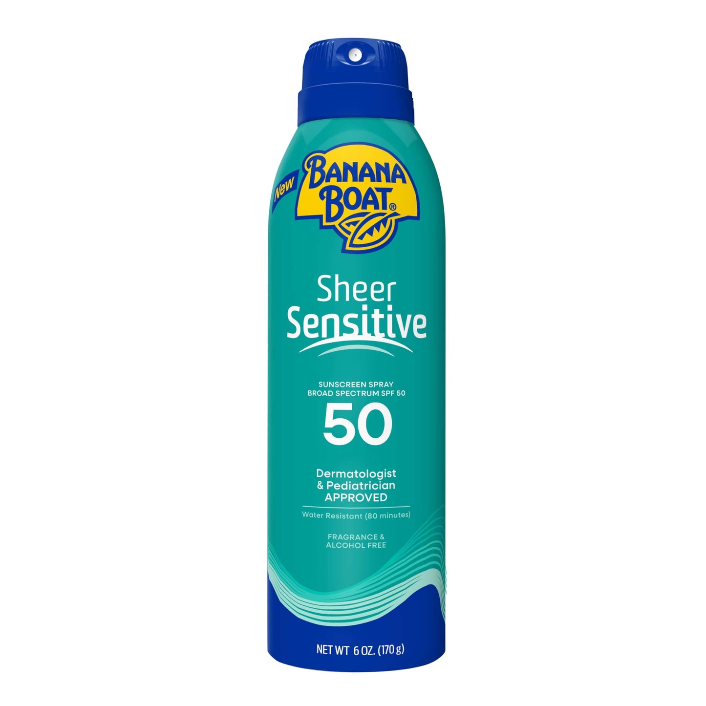 Banana Boat Sheer Sensitive Body Spray, SPF 50, 6oz Beauty & Personal Care Banana Boat
