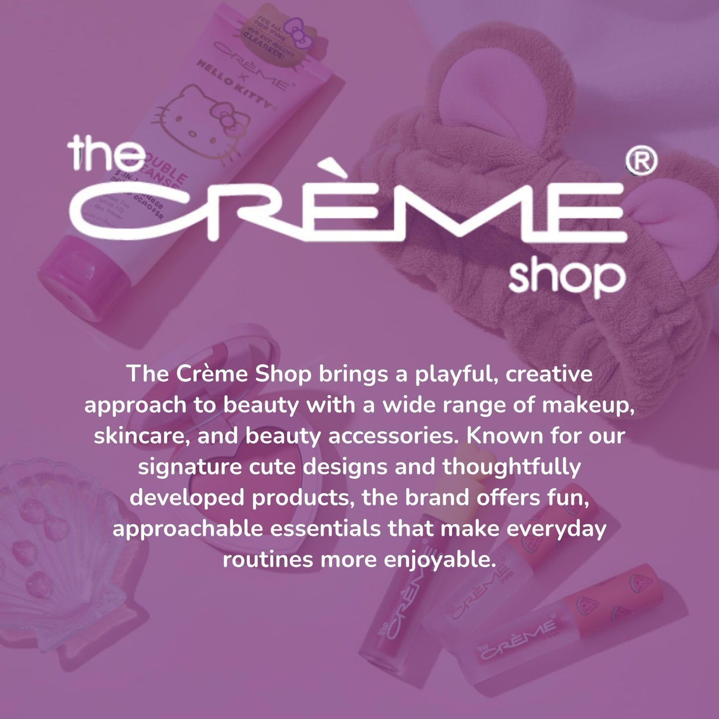 The Créme Shop x Hello Kitty and Friends Berry Merry Lip Duo - Lip Balm & Masque, Hydrating Lip Care Duo, Cruelty-Free, Paraben-Free, Sulfate-Free Beauty and Personal Care The Crème Shop