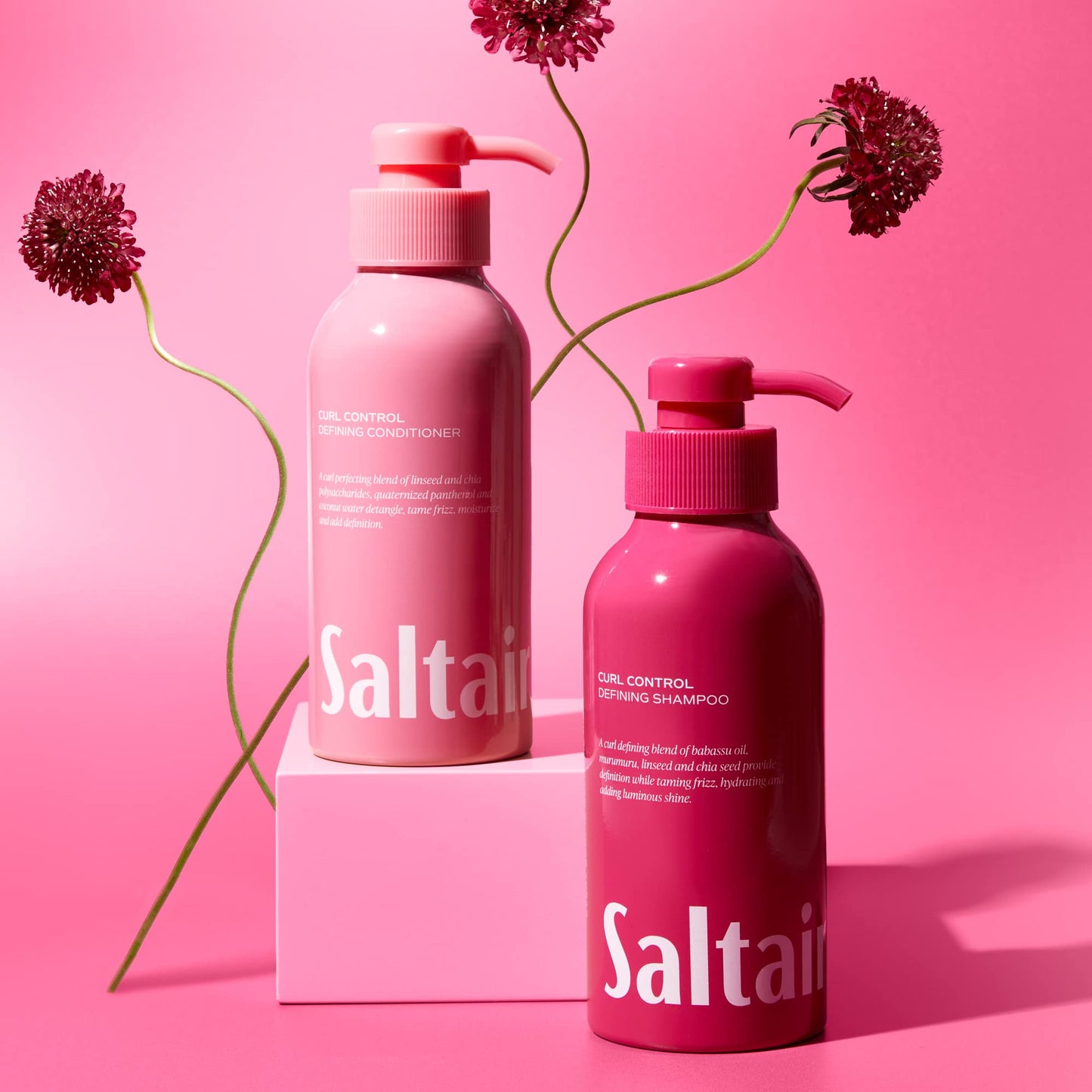 Saltair - Curl Control Haircare Set - Shampoo and Conditioner Beauty & Personal Care Saltair