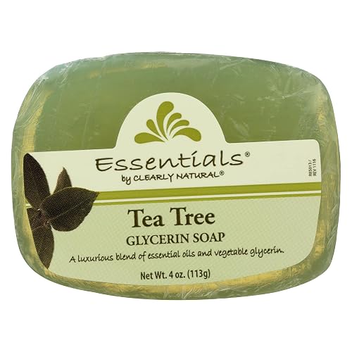 Clearly Natural Glycerin Bar Soap - Tea Tree - 4 oz Beauty & Personal Care Clearly Natural