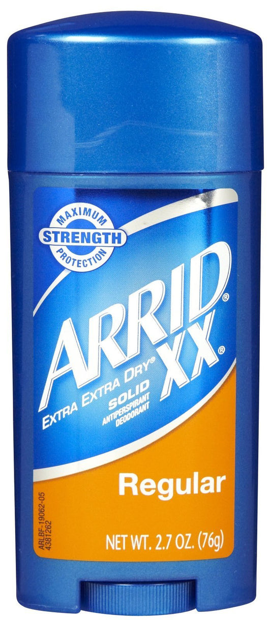 Arrid XX Solid Antiperspirant & Deodorant, Regular - 2.7 oz Beauty and Personal Care Arrid
