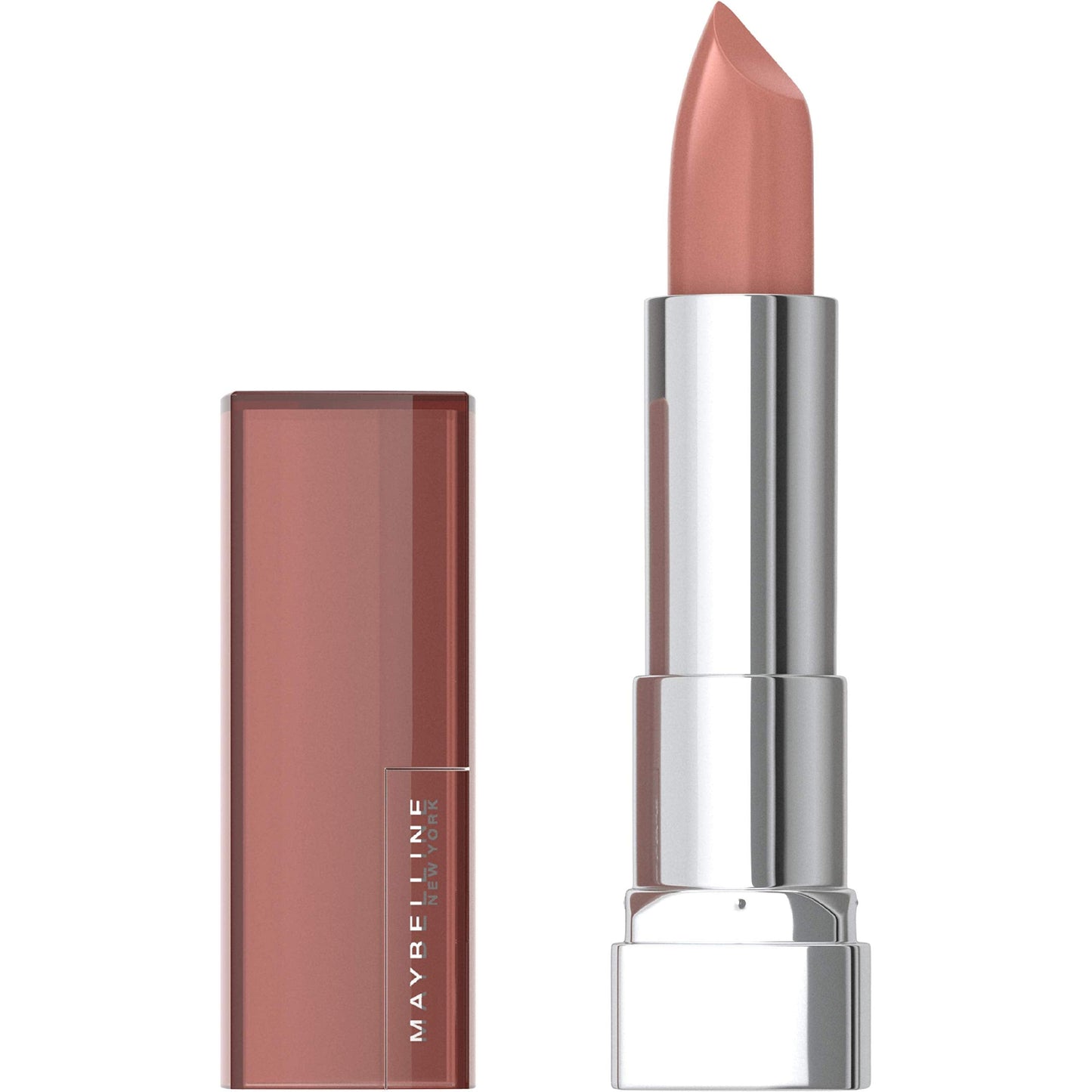 Maybelline Color Sensational Lipstick, Lip Makeup, Cream Finish, Hydrating Lipstick, Nearly There, Nude ,1 Count Beauty & Personal Care MAYBELLINE